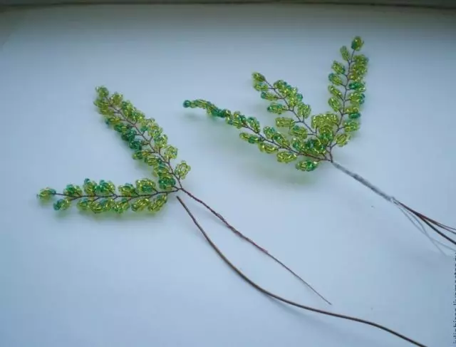 Плетение листиков для березы