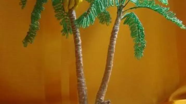 Экзотическая пальма из бисера своими руками