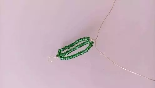 Плетение листиков для фиалки