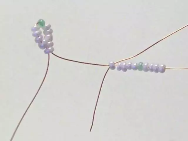 Схема плетения подснежников