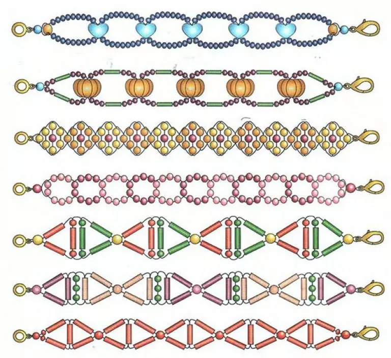 Бисероплетение для детей 7 лет схемы