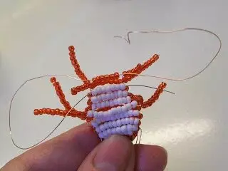 Схема плетения крабика
