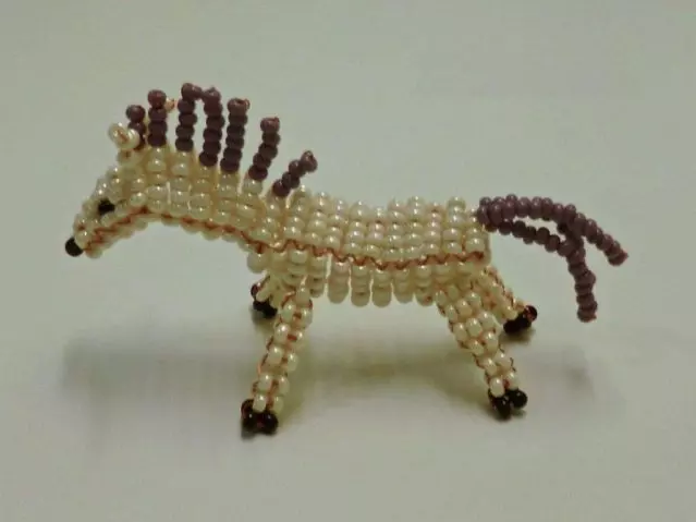 Схема плетения лошадки