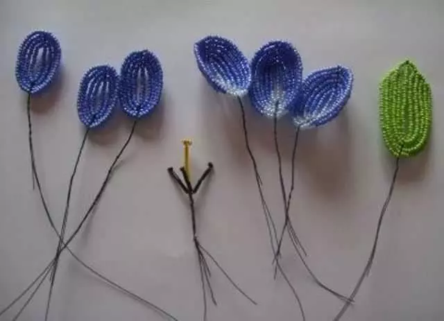 Пошаговая инструкция плетения тюльпана